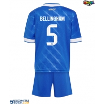 Otroški Nogometni dresi Real Madrid Jude Bellingham #5 Tretji 2025-26 Kratek Rokav (+ Kratke hlače)